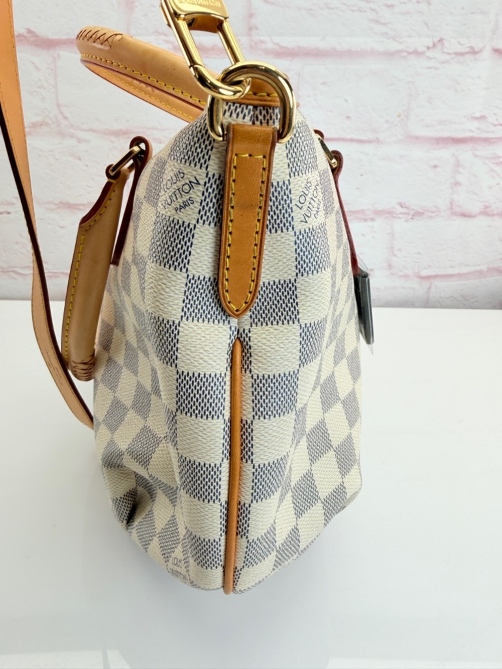 Louis Vuitton Riviera PM Damier Azur Convertible Bag - Picture 4 of 13